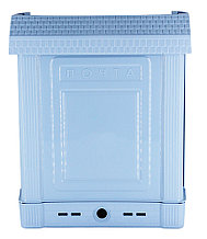 Ящик почтовый М6179 с замком, синий