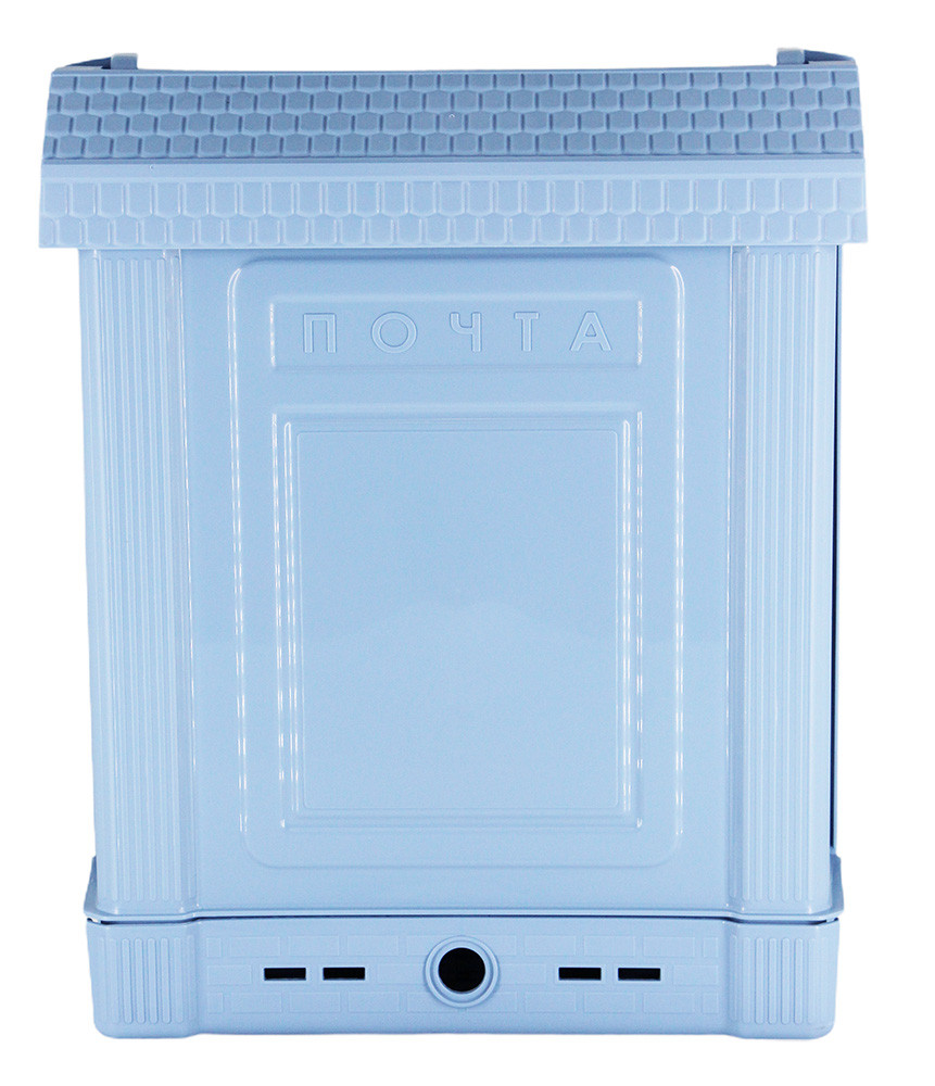 Ящик почтовый М6179 с замком, синий