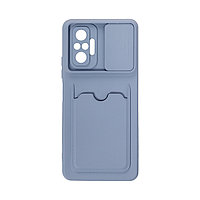 Чехол для телефона X-Game XG-S0816 для Redmi Note 10 Pro Синий Card Holder