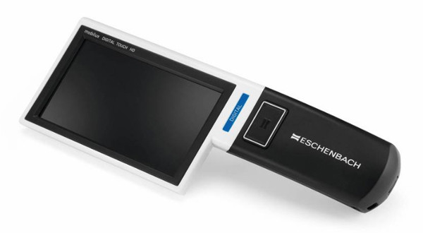 Лупа цифровая Eschenbach Mobilux Digital Touch HD 1,9–12x, с ЖК-экраном 4,3” 16:9, с подсветкой