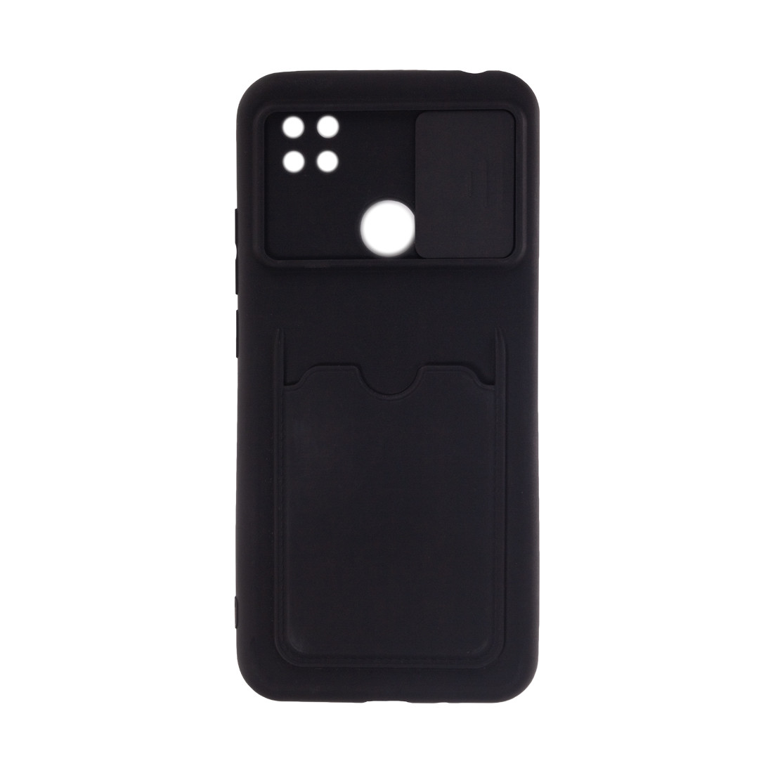 Чехол для телефона X-Game XG-S026 для Redmi 9C Чёрный Card Holder - фото 1 - id-p95423622