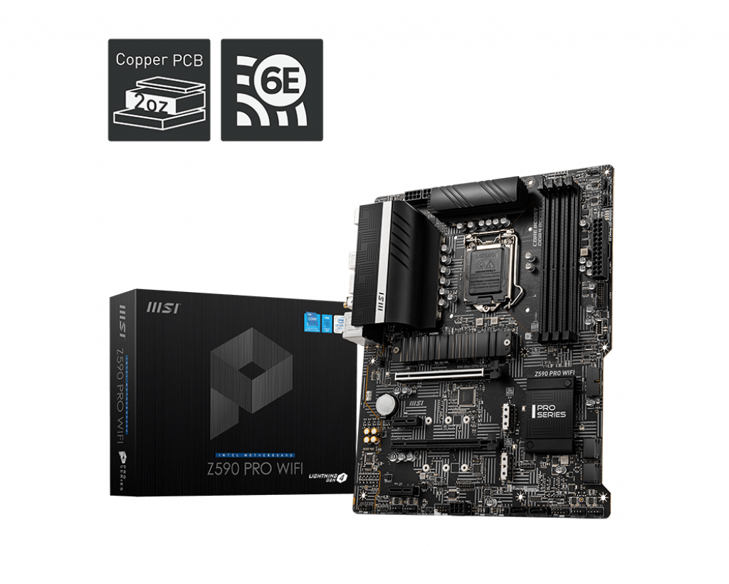 Материнская плата MSI Z590 PRO WIFI