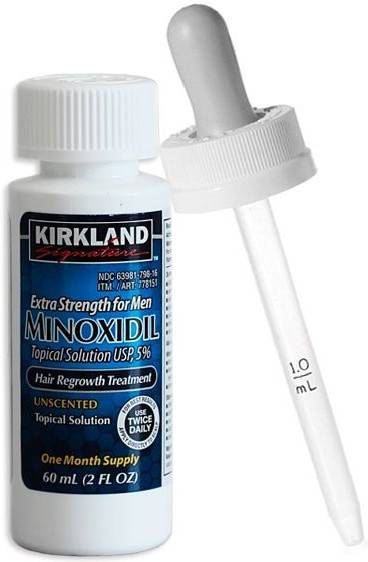 Kirkland Миноксидил 5% 60 мл с оригинальной пипеткой - фото 1 - id-p95719545