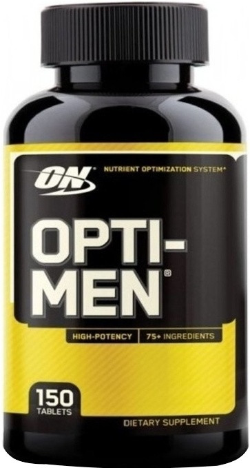 Витамины Optimum Nutrition Opti-Men 150 таблеток - фото 1 - id-p95719570