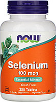 Витамины NOW Selenium 100 250 капсул