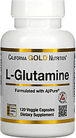 California Gold Nutrition ББҚ L-Glutamine AjiPure 120 капсула