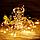 Светодиодная гирлянда роса желтый свет 5 метров, фото 6