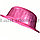 Шляпа котелок карнавальная блестящая светло розовая, фото 4