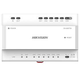 Двухпроводной контроллер Hikvision DS-KAD706-P