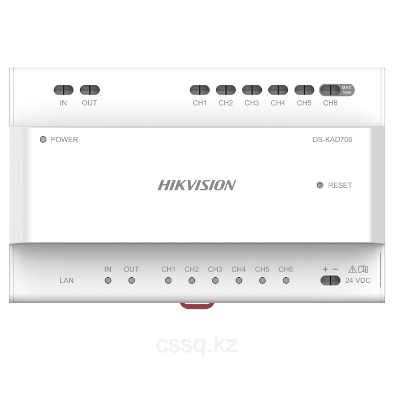 Двухпроводной контроллер Hikvision DS-KAD706-SP - фото 1 - id-p95722591