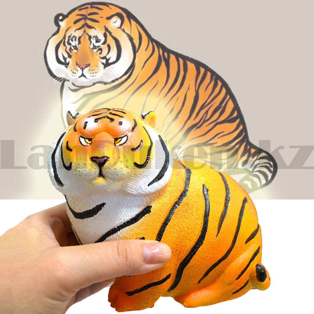 Копилка толстый тигр символ года гипсовый 21492В - фото 3 - id-p95722649
