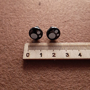 Глазки для игрушек аниме винтовые, 12 мм. - фото 1 - id-p95722810