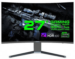 Монитор ЖК 27" GameMax GMX27C165Q QHD