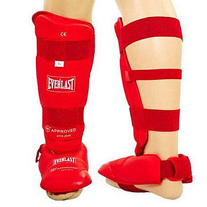 Защита ног и стопы для карате Everlast (размер XL, цвет красный), фото 2