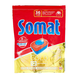 Таблетка для посуд.машины Somat Gold 36 шт