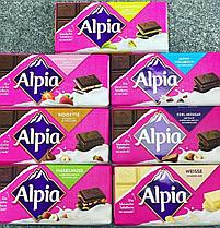 Молочный шоколад Alpia (в ассортименте вкусы) 100 гр.