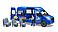 Bruder Игрушечный Пассажирский автобус Mercedes-Benz Sprinter Transfer 2 фигурками (Брудер 02-670), фото 4