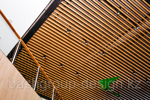Подвесной реечный кубообразный потолок Haken+, фото 2