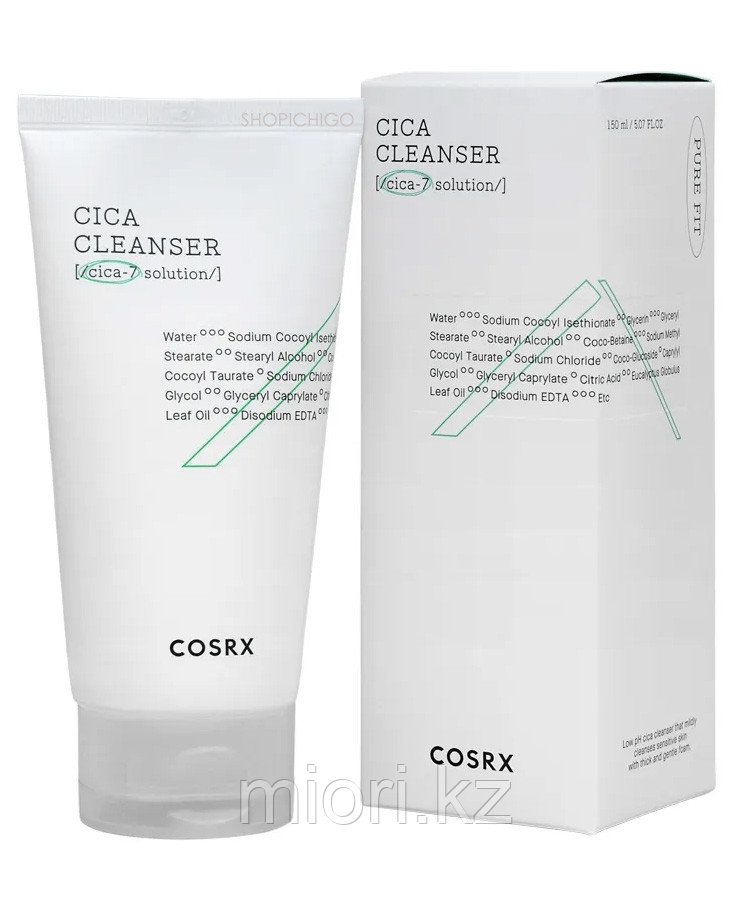 Мягкая пенка для чувствительной кожи Cosrx Pure Fit Cica Cleanser - фото 3 - id-p95756846