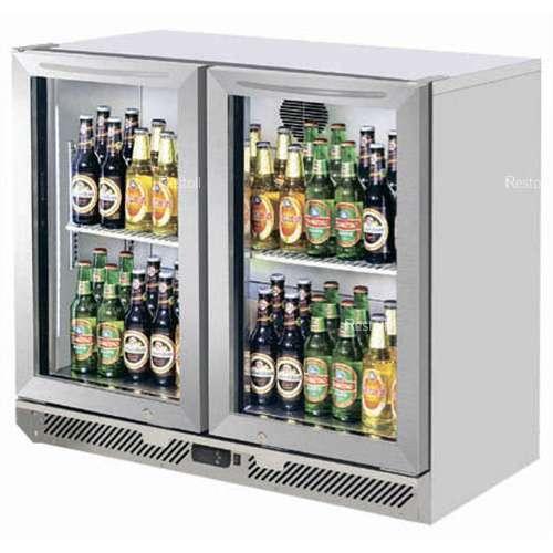 Шкаф холодильный (минибар) Turbo Air TB9-2G-SL-800..0/+8°С - фото 1 - id-p86101723
