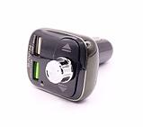 FM-трансмиттер – USB-зарядка в автомобиль BAVIN BM-02 {быстрая зарядка QC, Hands-Free звонки, плеер MP3}, фото 2