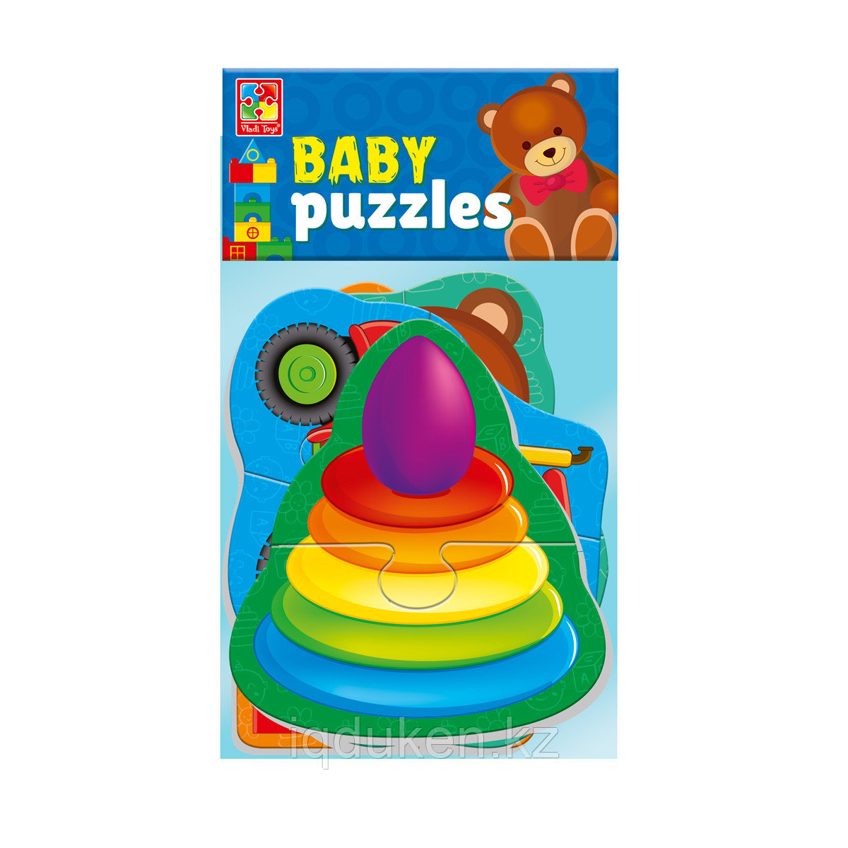 Мягкие пазлы Baby puzzle "Игрушки - фото 2 - id-p95773044