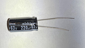 Электролитический конденсатор ELCAP 220mF 63V