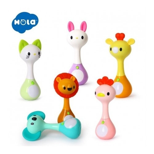 Hola: Игрушка-погремушка "Ритм" со светом и звуком