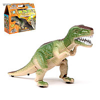Динозавр «Рекс» работает от батареек, световые и звуковые эффекты. цвета МИКС, фото 1