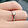 Золотое кольцо с бриллиантом 0,36Сt VVS2/K VG-Cut, фото 2