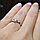 Золотое кольцо с бриллиантом 0,16Сt SI1/G VG-Cut, фото 10