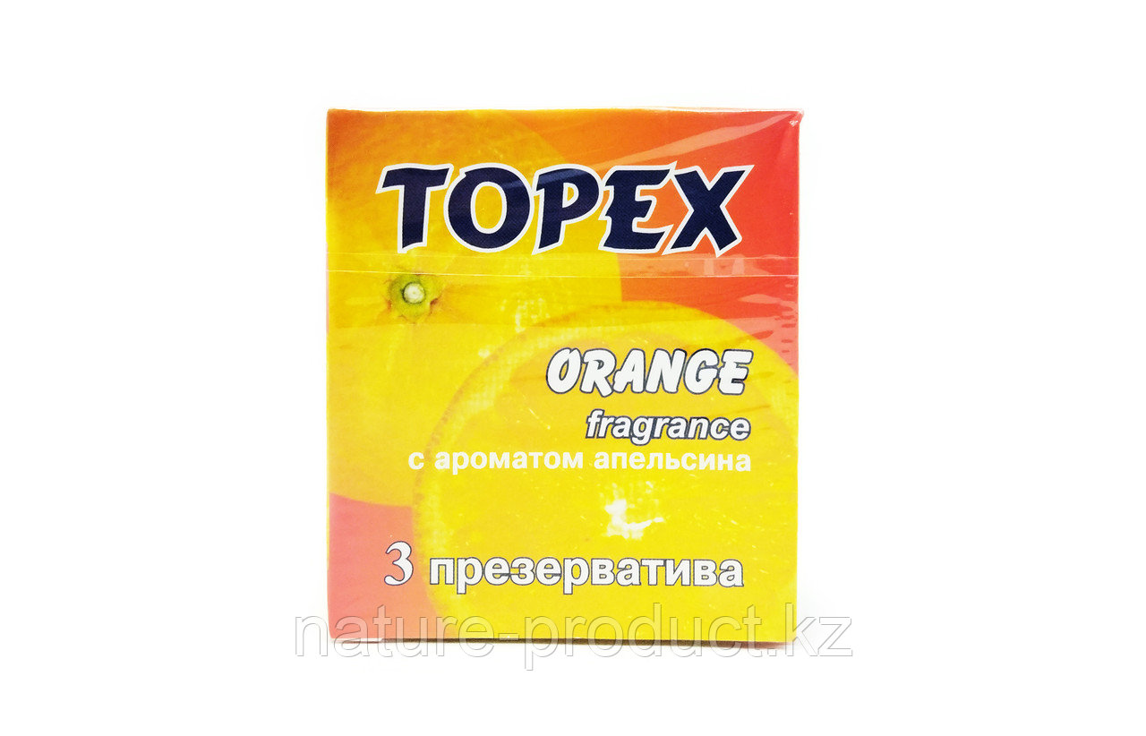 Презервативы TOPEX апельсин 3 шт.