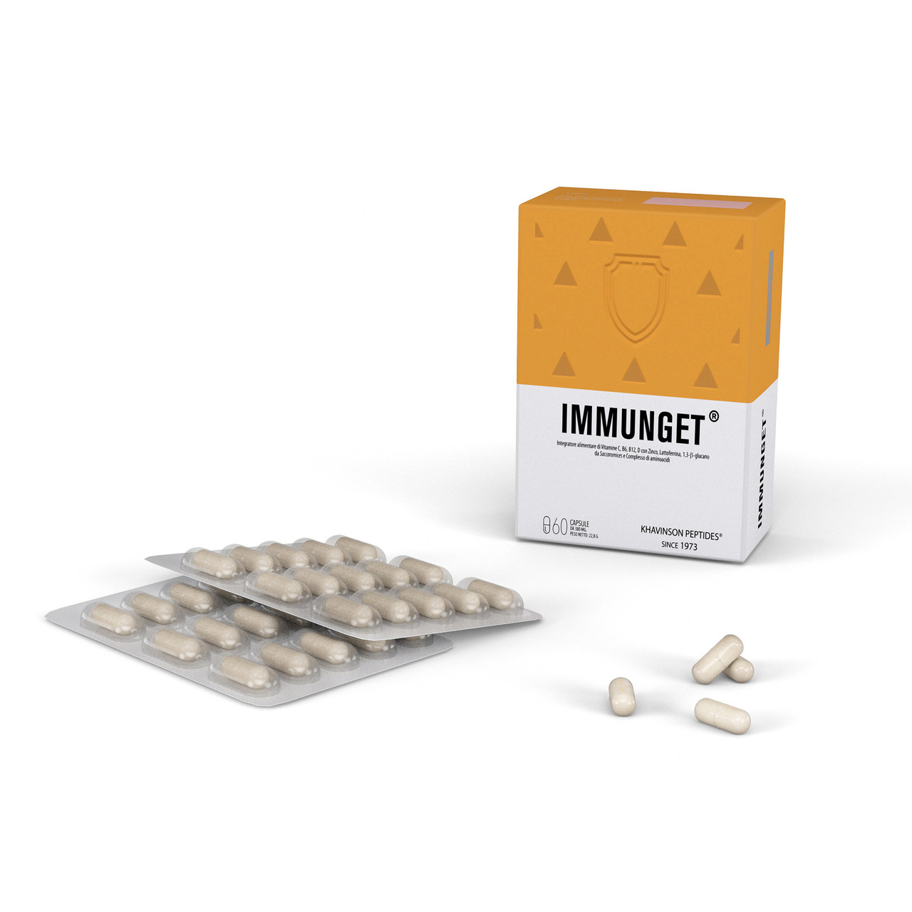 Иммунгет IMMUNGET® 60 - пептидный комплекс иммунной системы, Khavinson Peptides®. - фото 2 - id-p95792023