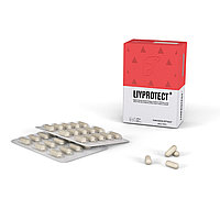 Ливпротект LIVPROTECT®  15 капсул - пептидный комплекс печени и ЖКТ, Khavinson Peptides®.