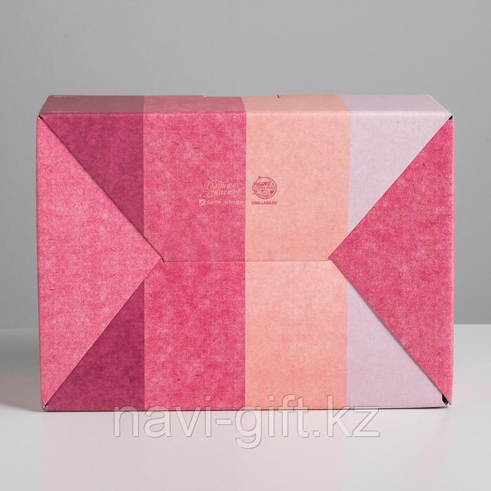 Коробка сборная «Любовь», 26 × 19 × 10 см - фото 4 - id-p95792729