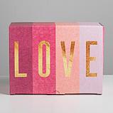 Коробка сборная «Любовь», 26 × 19 × 10 см, фото 5