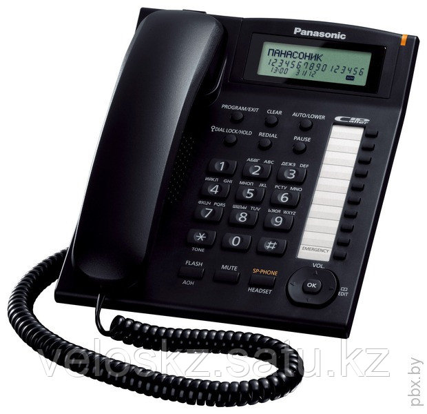 Телефон проводной PANASONIC KX-TS2388 RUВ