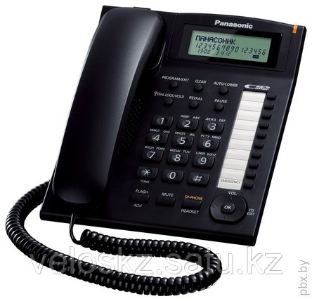 Телефон проводной PANASONIC KX-TS2388 RUВ, фото 2
