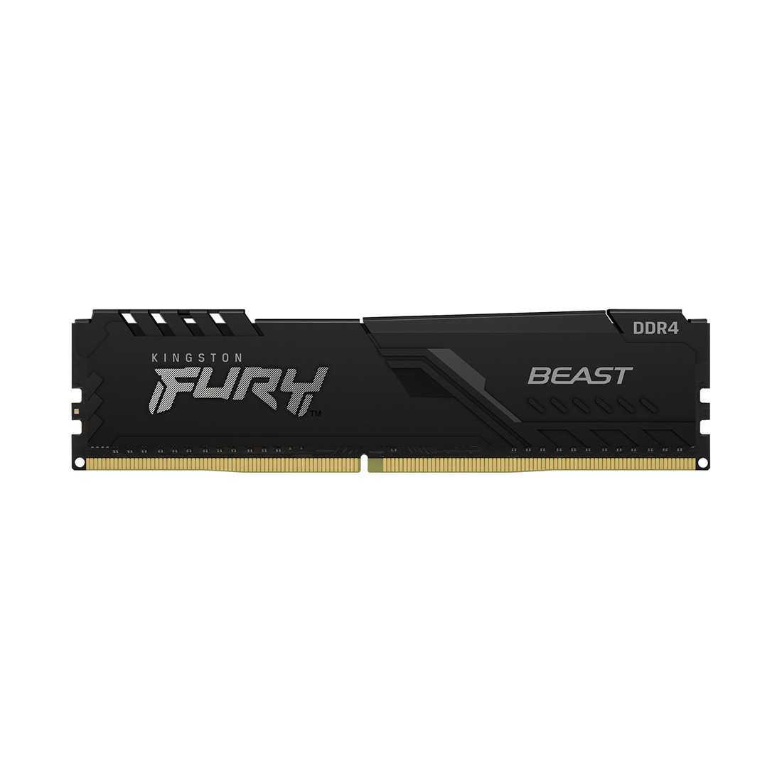 Kingston KF426C16BB/8 Модуль памяти FURY Beast DDR4, 8GB, DIMM <PC4-21300/2666MHz>, Чёрный