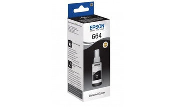 Чернила Epson T664(C13T66414A) black 70мл