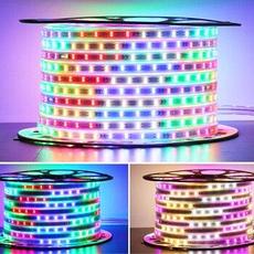 Лента светодиодная RGB 220 в Econom 8 мм, фото 2