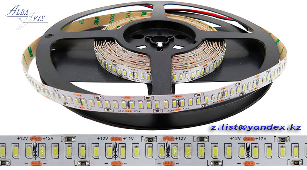 Светодиодная лента 12 v 240 диодов/метр SMD 3528. Цвет: белый,зеленый,красный,синий,желтый