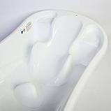 Ванночка для купания Kidwick Лайнер с термометром белый, фото 2