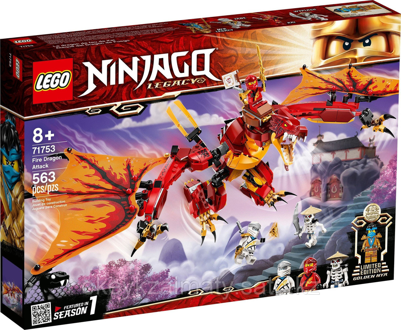 LEGO Ninjago: Атака огненного дракона 71753