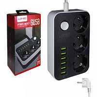 Cетевой фильтр Ldnio Power Socket 3 розетки 6 USB