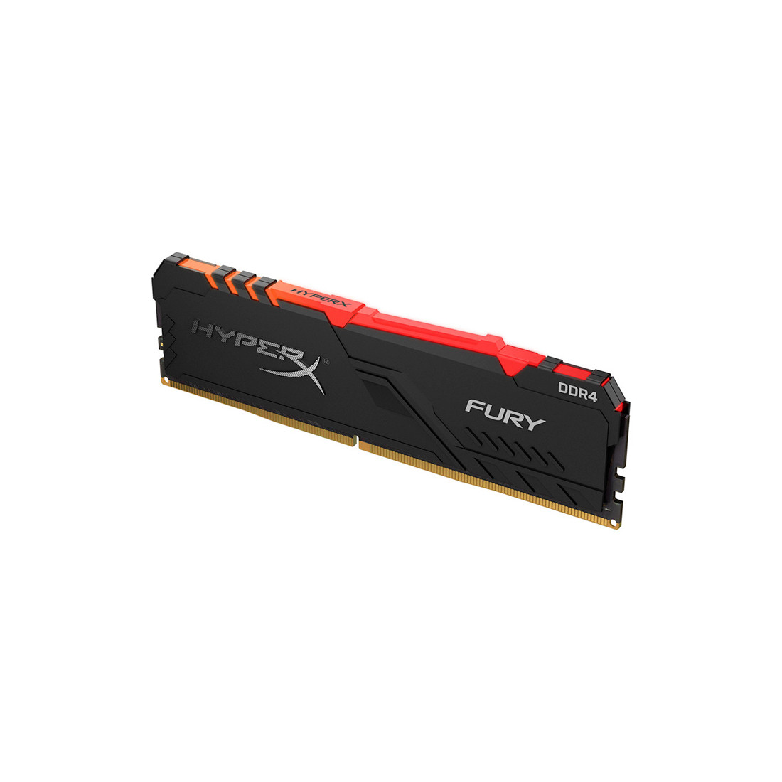 Kingston HX432C16FB3A/16 Модуль памяти HyperX Fury RGB DDR4, 16GB, DIMM <PC4-25600/3200MHz>, Чёрный