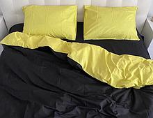 Комплект постельного белья двуспальное - Евро из сатина.