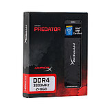 Kingston HX433C16PB3K2/16 Модуль памяти HyperX Predator DDR4, 16GB(2x8GB), DIMM <PC4-26600/3333MHz>, фото 2