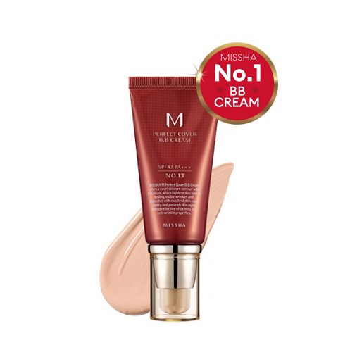 Главная  Каталог  Основной уход ББ-крем Missha M Perfect Cover BB Cream SPF42, тон 13