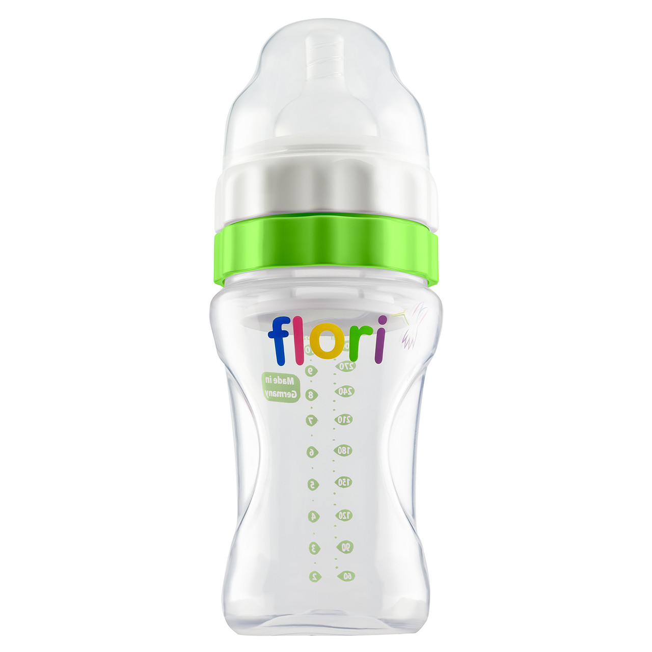 Бутылочка Flori с отсеком для смеси